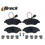 BRECK Bremsbelagsatz, Scheibenbremse
